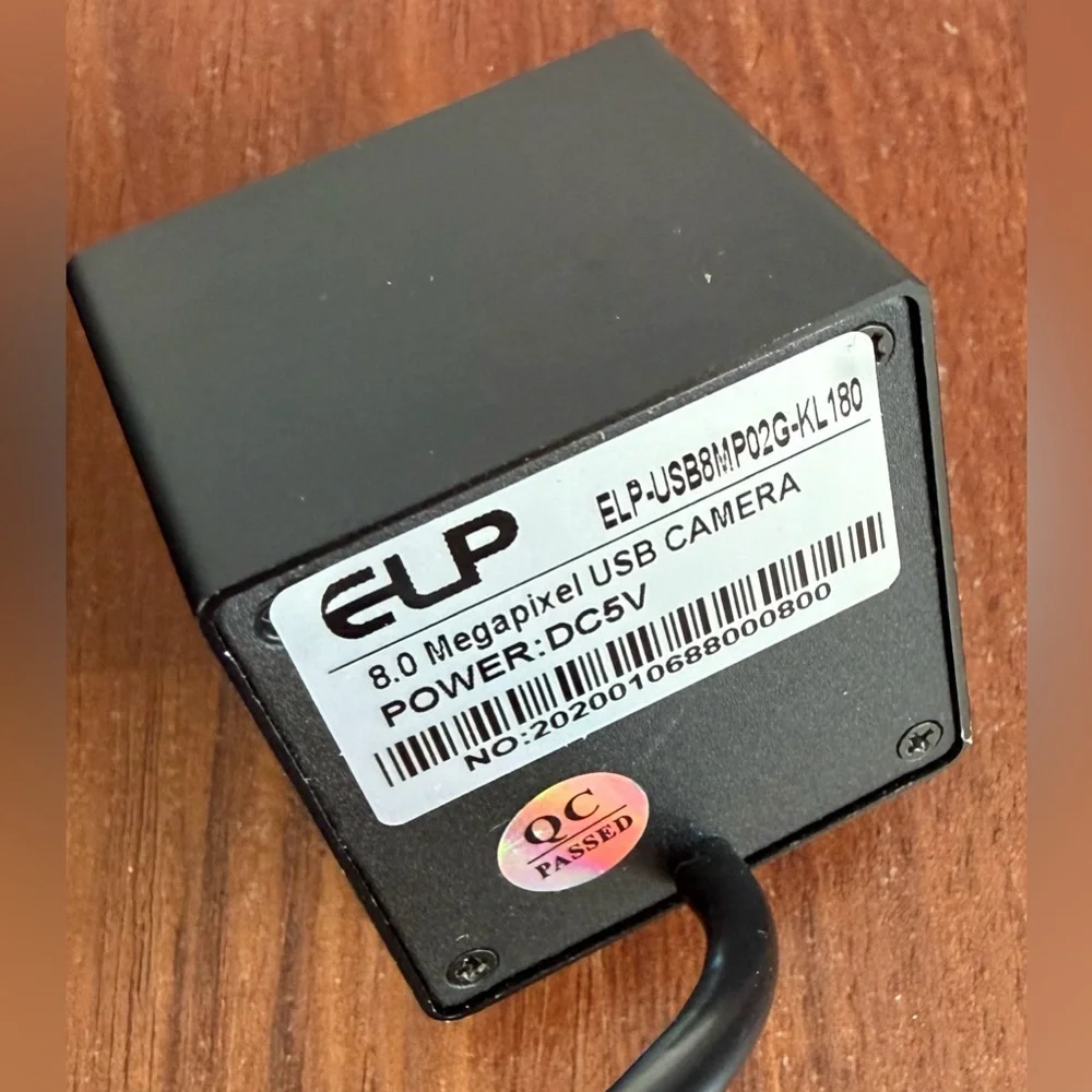 ELP 8MP USB Camera Module – 180° Fisheye Lens